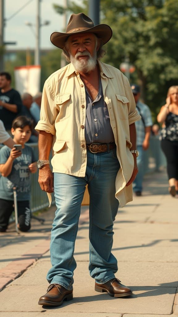 Papa Was a Rolling Stone: AI Art