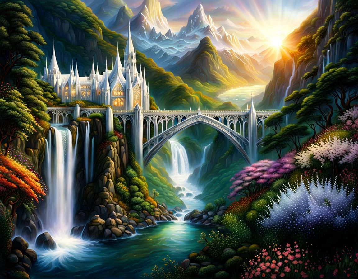 Sunrise at Rivendell