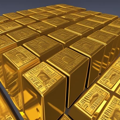 Gold Bars in Fort Knox