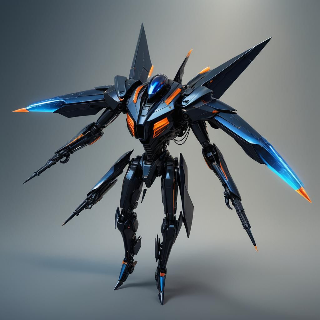 Headless Robotic Exoskeleton with Jet Wings