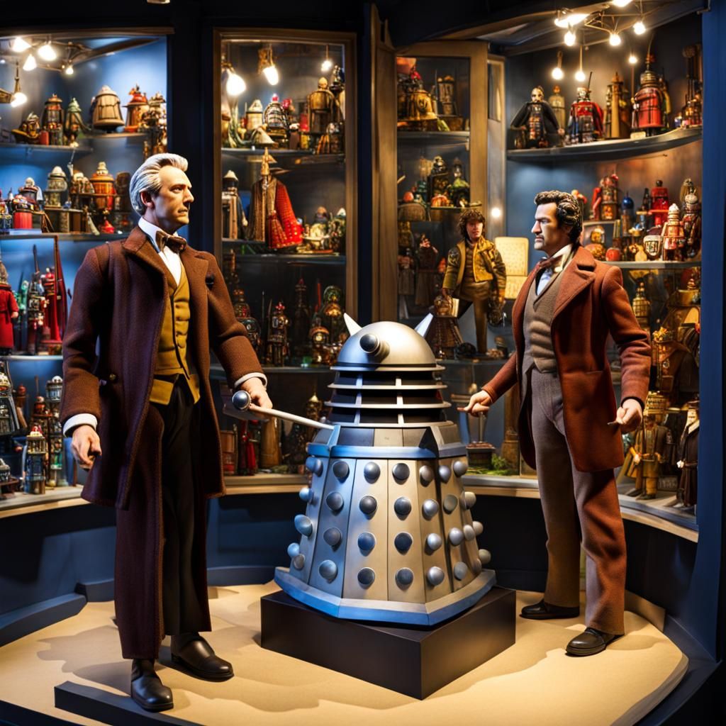 Whimsical Toy Shop Window Display