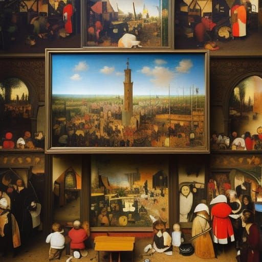 Tribute to  Pieter Bruegel The Elder 5