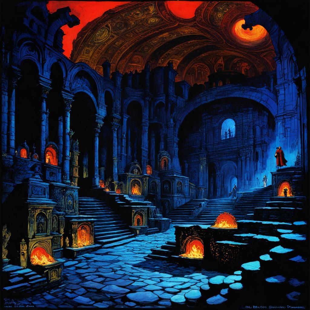 Dante in Hell: Fantasy Art from 1900