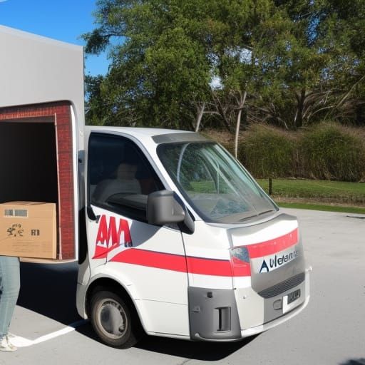 Cardboard Box Delivery From Online Retailer