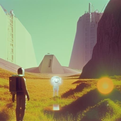 Evocative Scene from 2001: A Space Odyssey