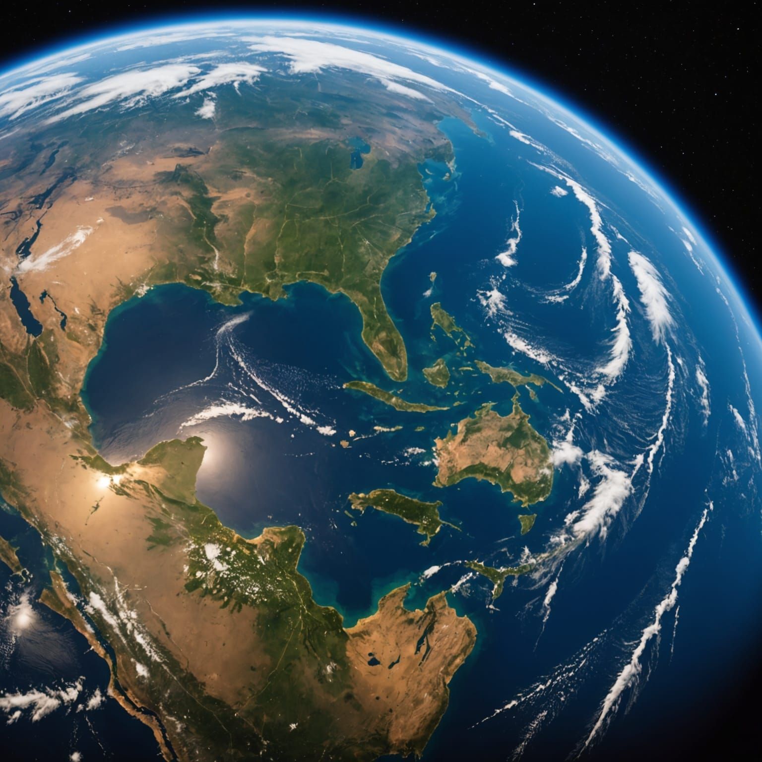 Earth from Space in Stunning Blue Marble Photography