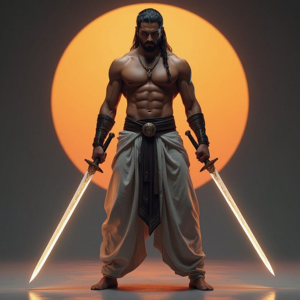 Therabian Warrior Blends Ancient and Modern Styles