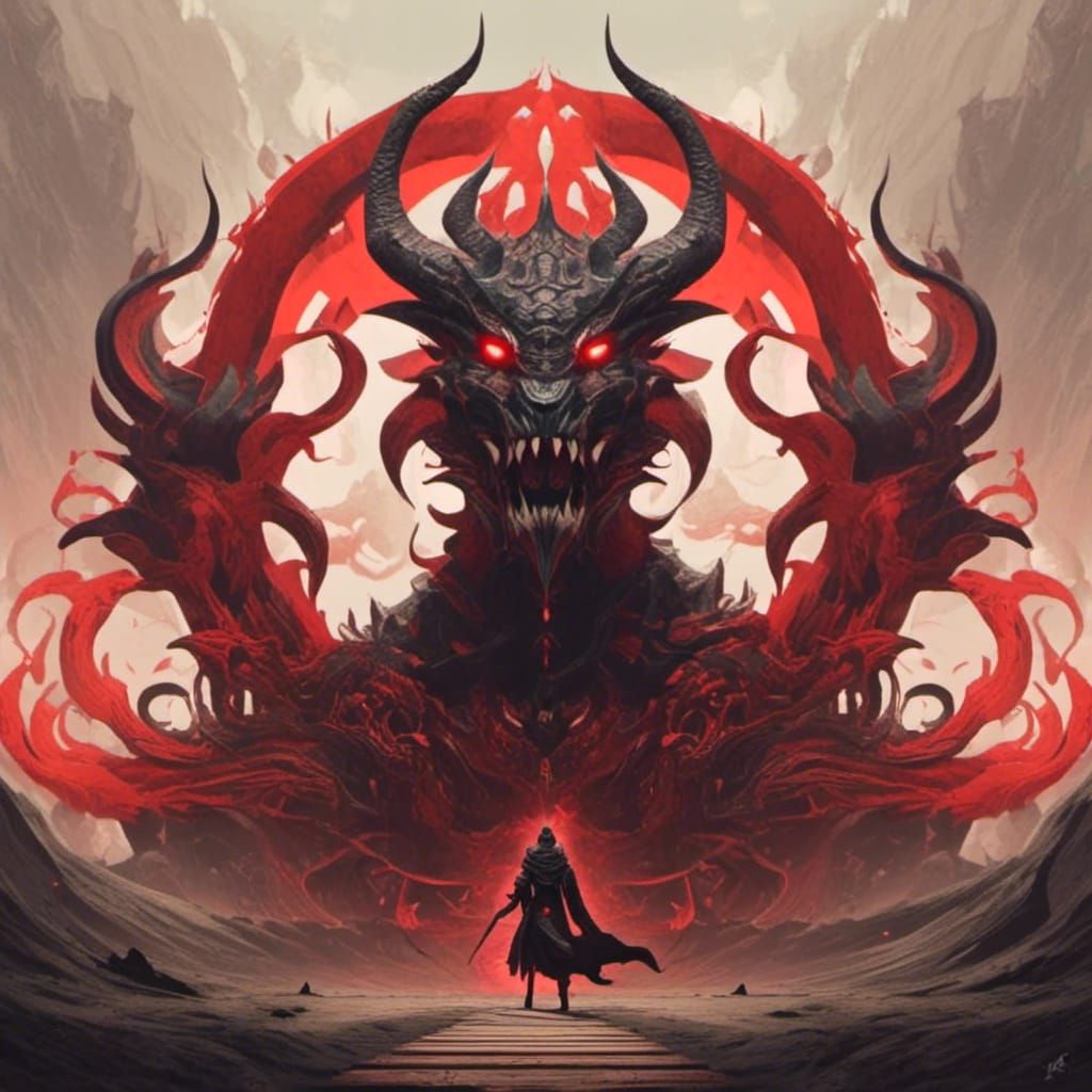 Yin Yang Demon Road Landscape