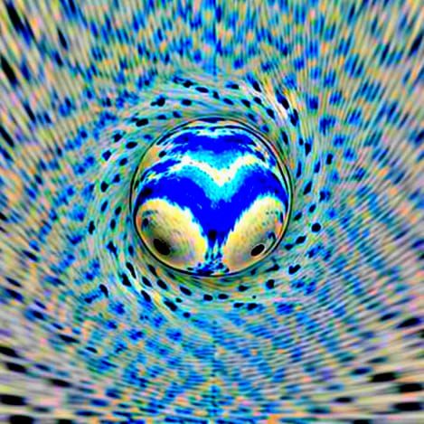 Abstract Visual Distortions Generated by AI