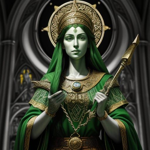 St Patrick's Goddess Brigid
