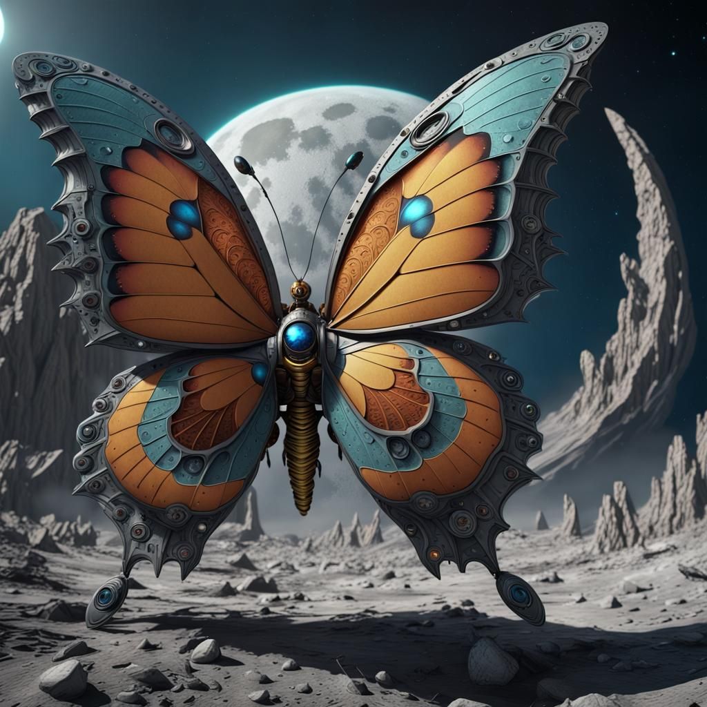Cyborg Butterfly