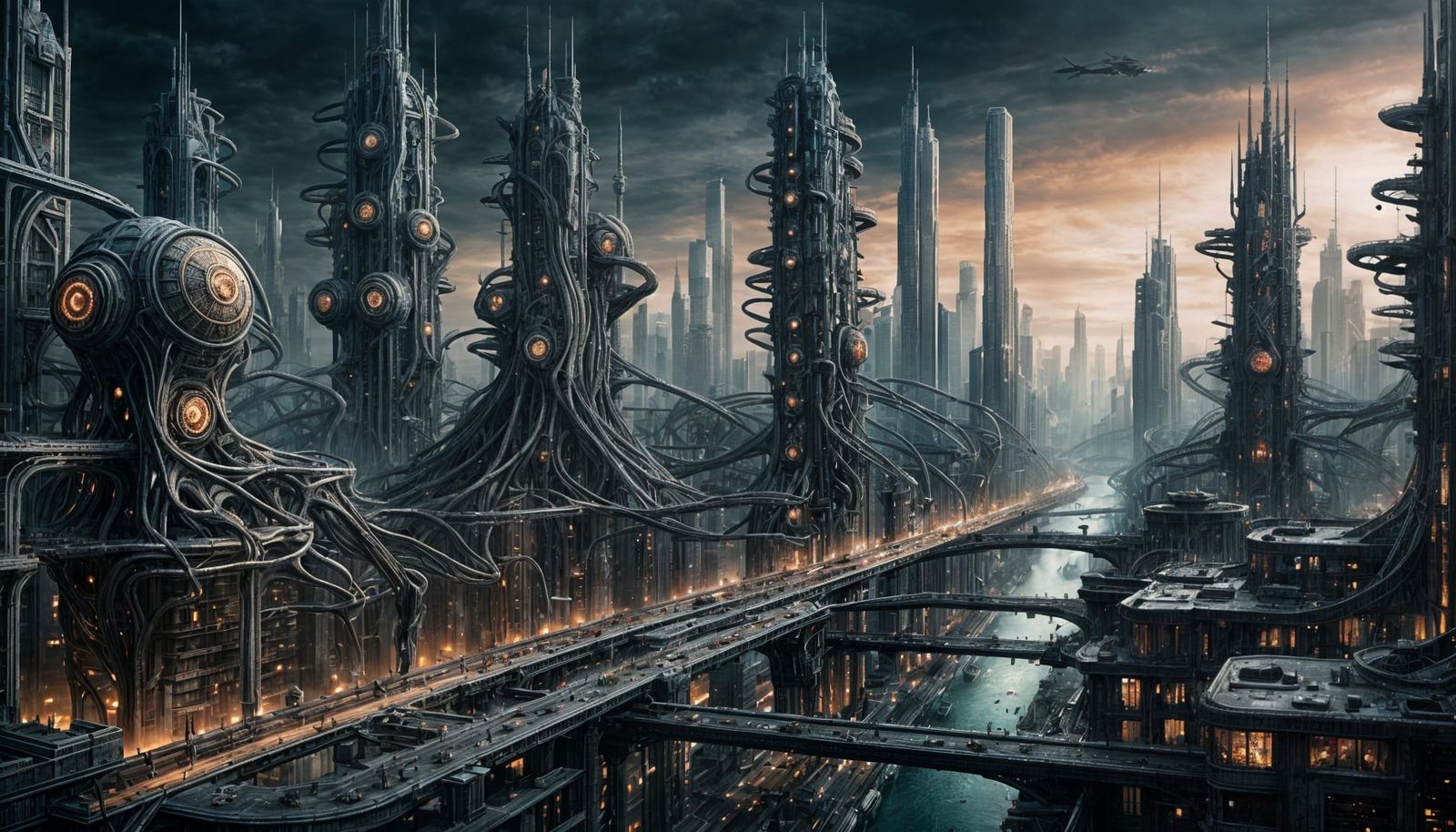 Flesh and Steel Metropolis Unfolds