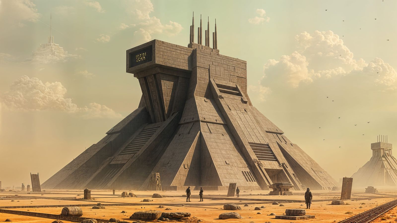 Sci-Fi ziggurat