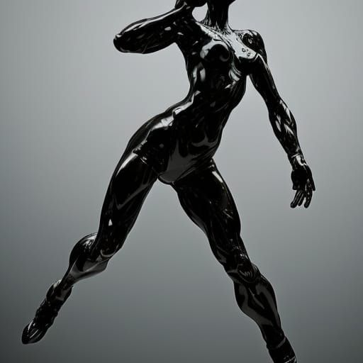 3D Big Sister Model with Ray Tracing