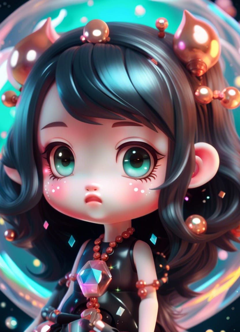 Copper Chibi Girl