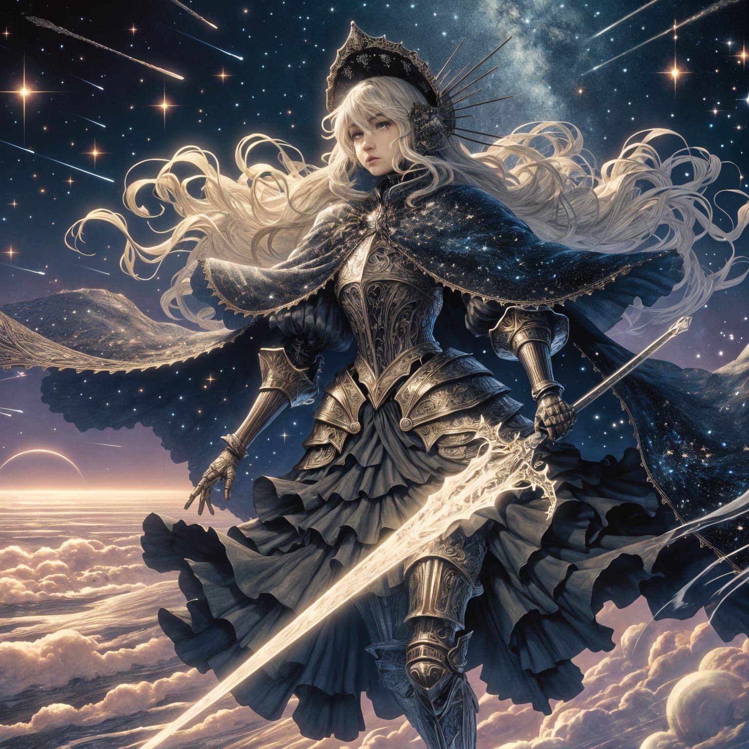 Dames of The Cosmos 🌌: Sylphia Mōōn🗡️