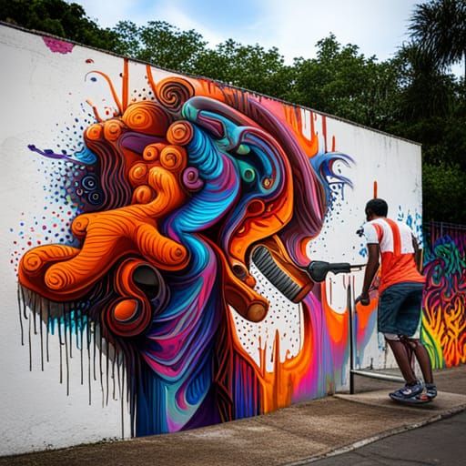 Graffiti Art: Gun Violence and Youth Mental Health