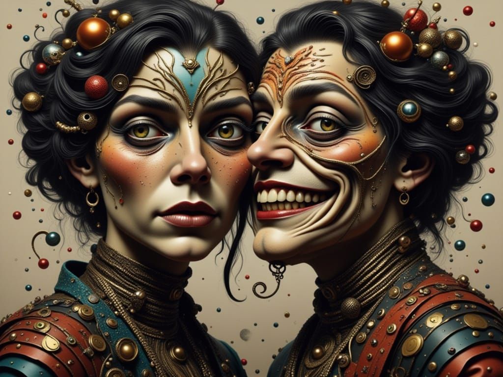 AI Art: Talking Heads with Simple Minds