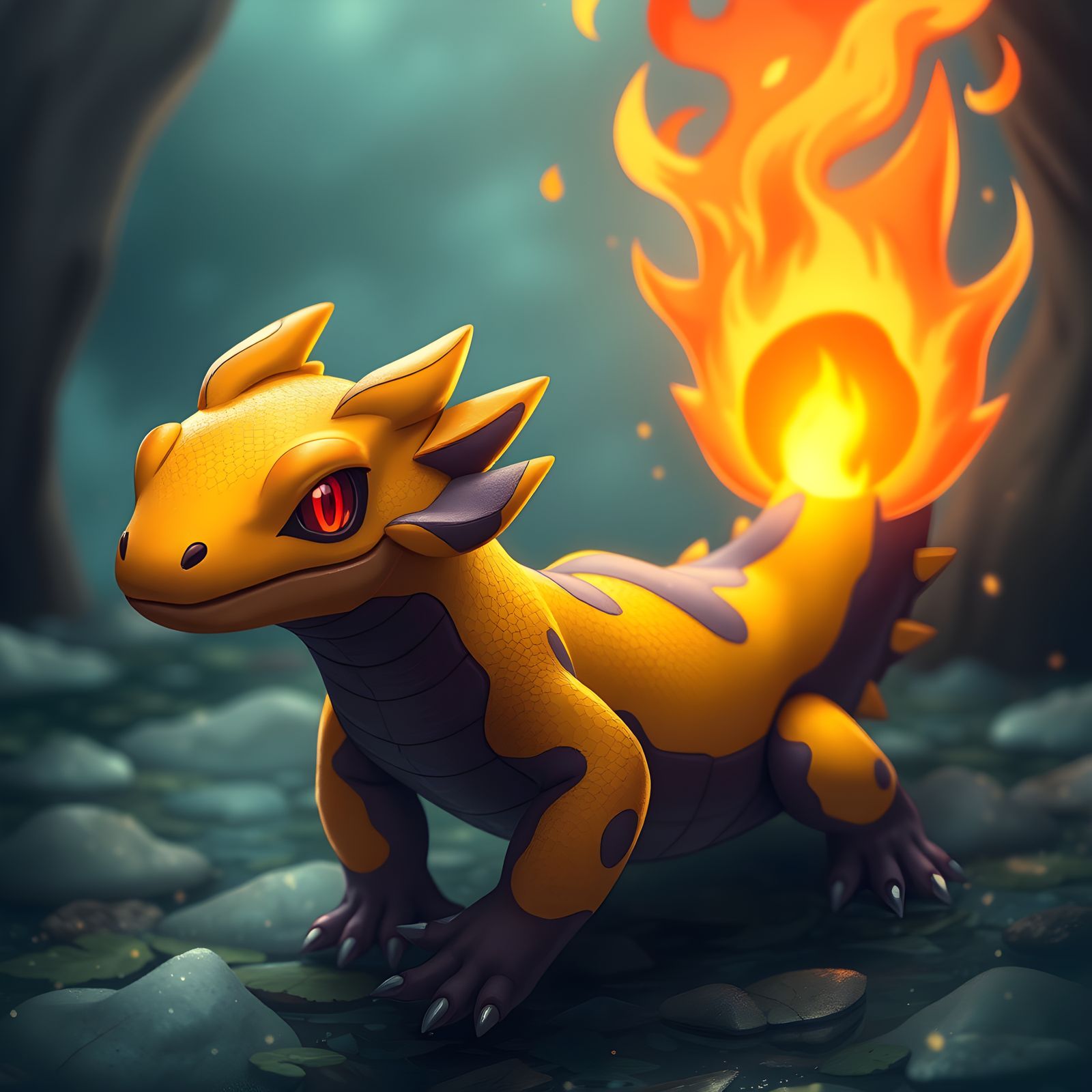 Fire Elemental: Salamander