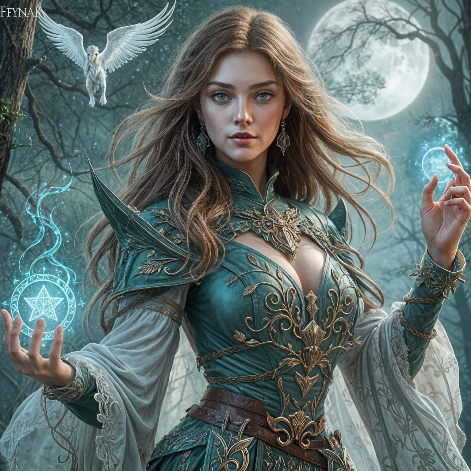 Moonlit Fae Warrior Unfolds Her Magical Powers