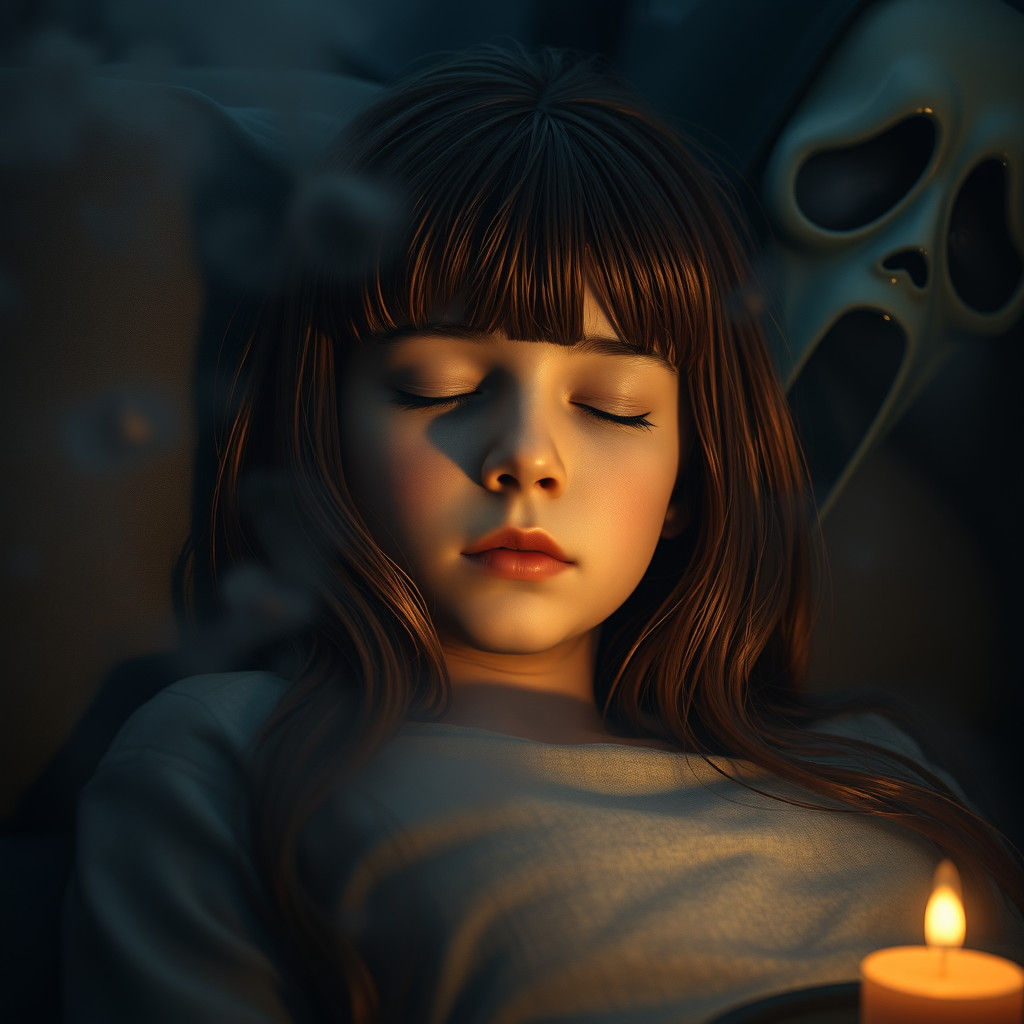 Ghostface Haunts a Dream in Ethereal 3D Rendering