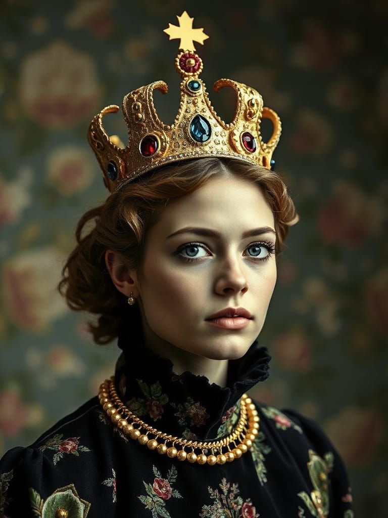 A Ghostly Princess in a Phantom Crown