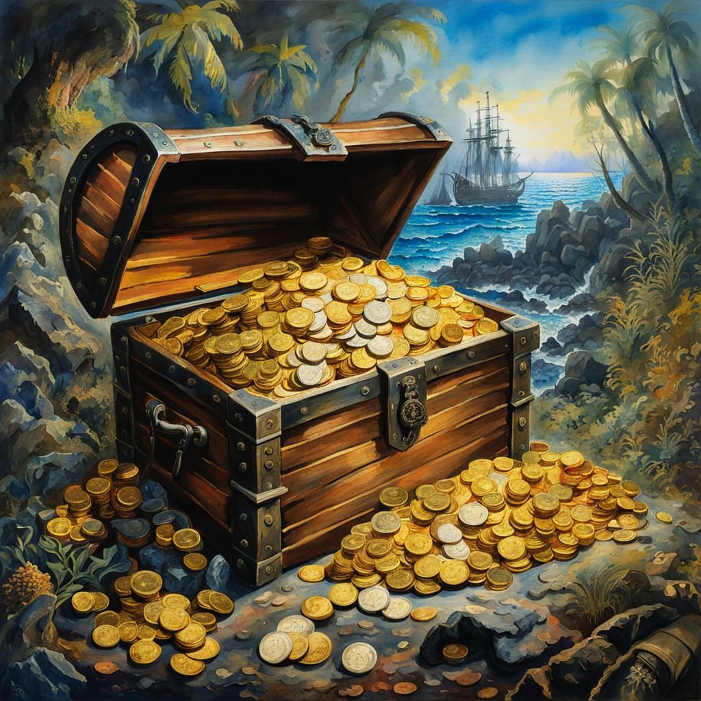 Pirate's Gold: Fantasy Treasure Discovery