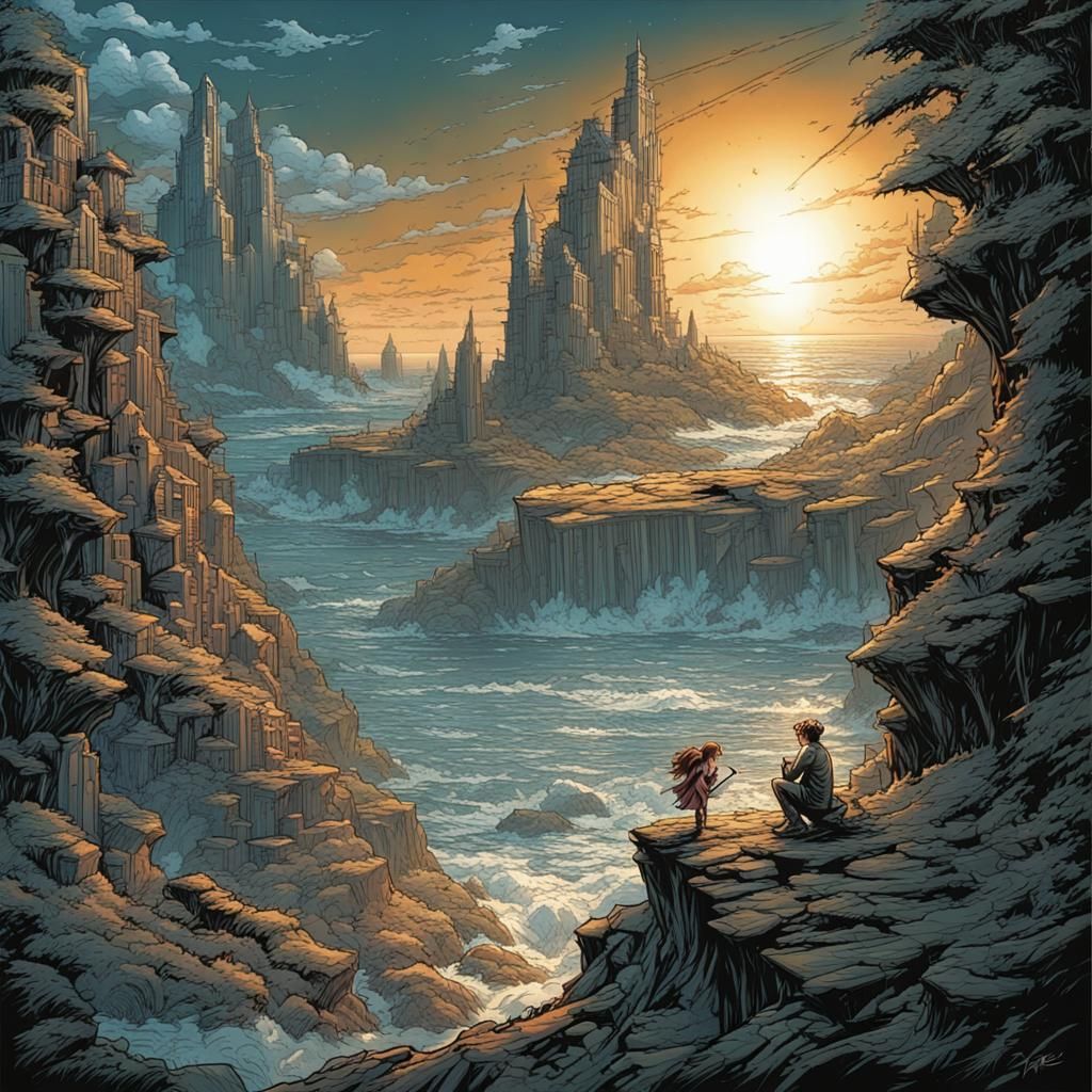 Fairy in Comic Book Art Style