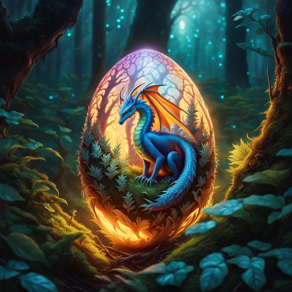 A Look Inside: Baby Feydragon Egg (#2)