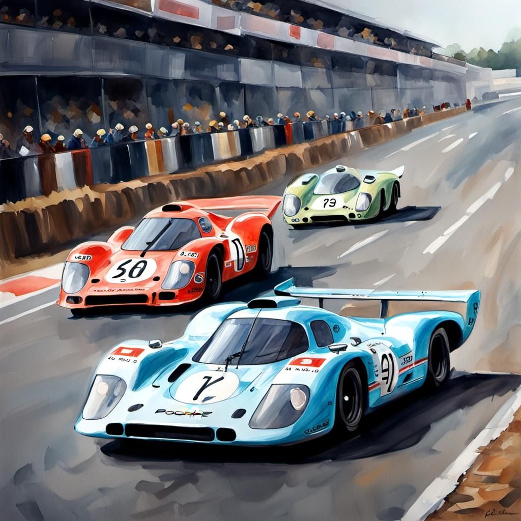 Good old time at Le Mans