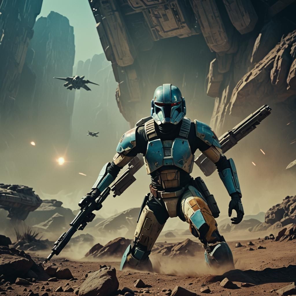 Rodian Thrawn Hybrid Cinematic Film Still