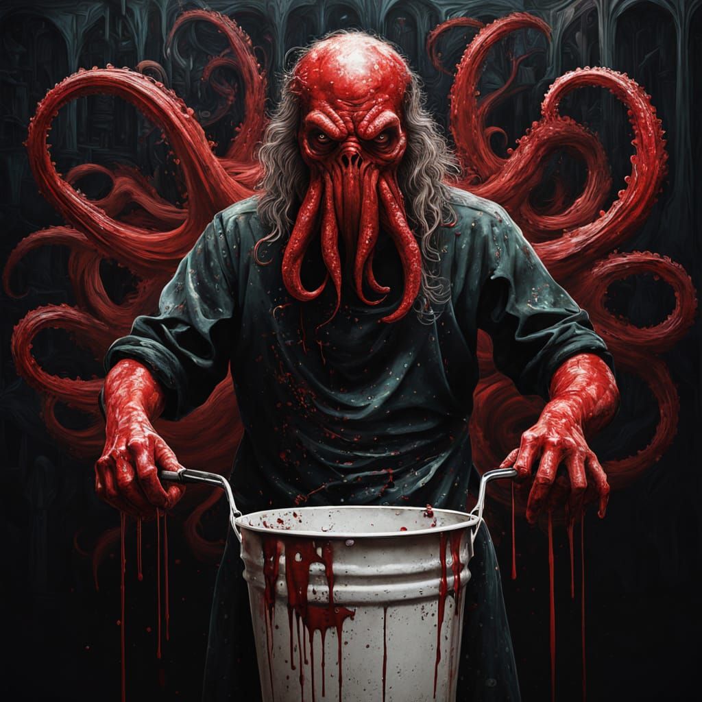 Artist Creates Hypnotic Optical Illusion with Splattered Pai...