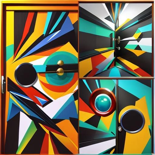 Abstract Doorway to Another Dimension