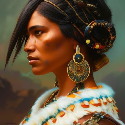 Aboriginal Portrait