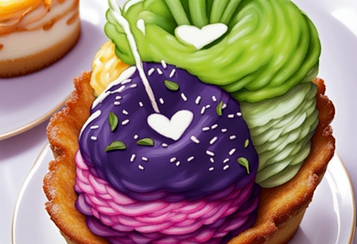 Delicious Cake Generated by AI