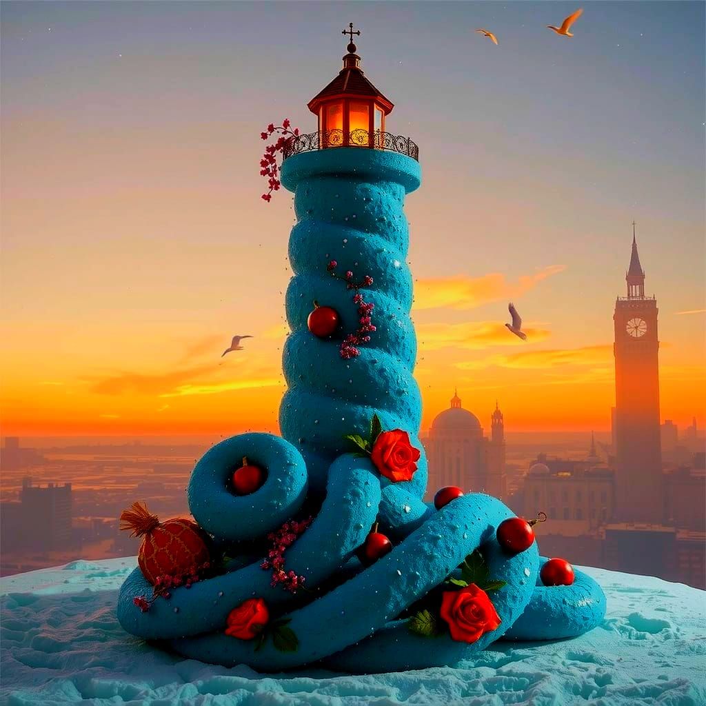 Abstract Swirls of Red and Crimson in Dynamic Motion