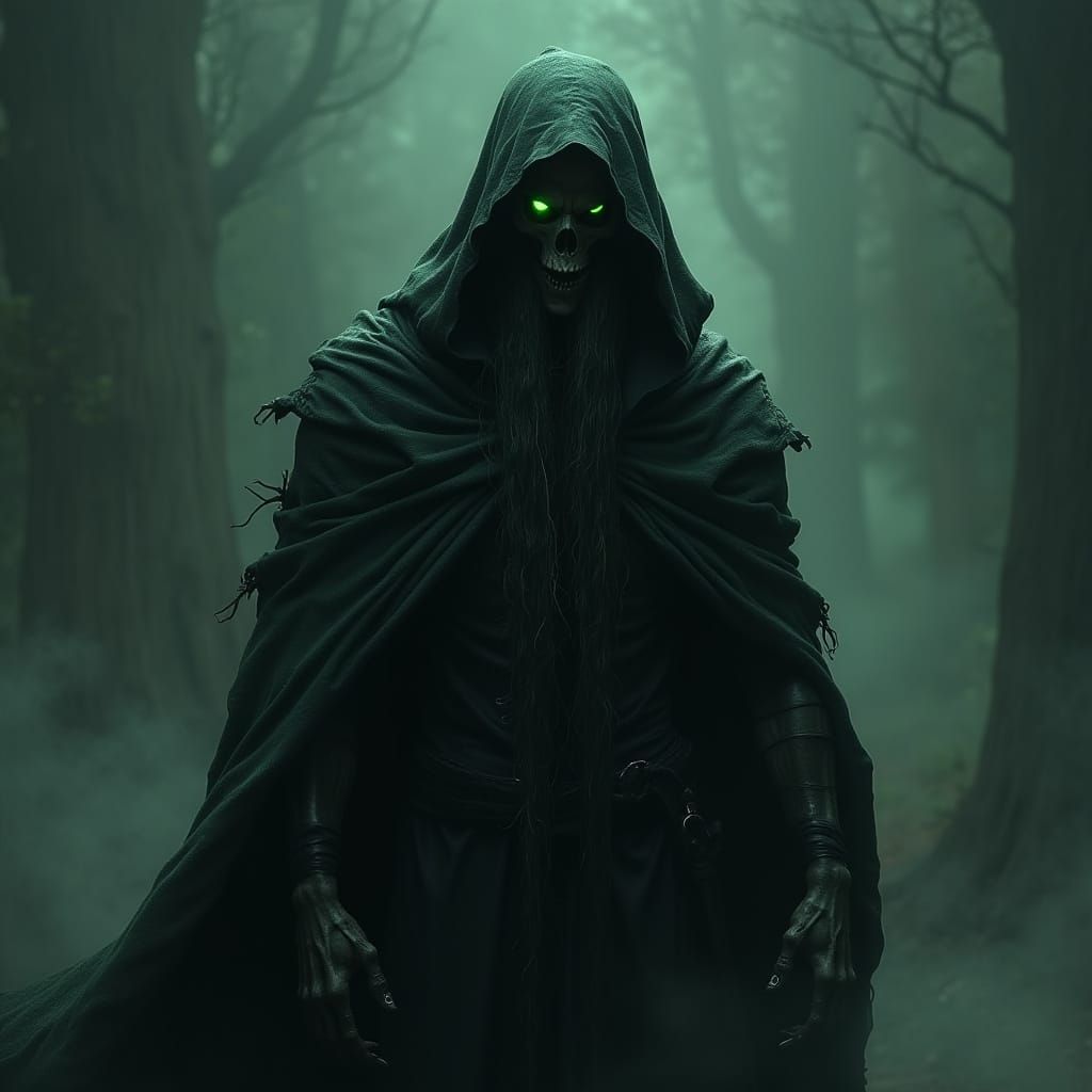 Gothic Sorcerer of Nuitari Illuminates Darkened Realm