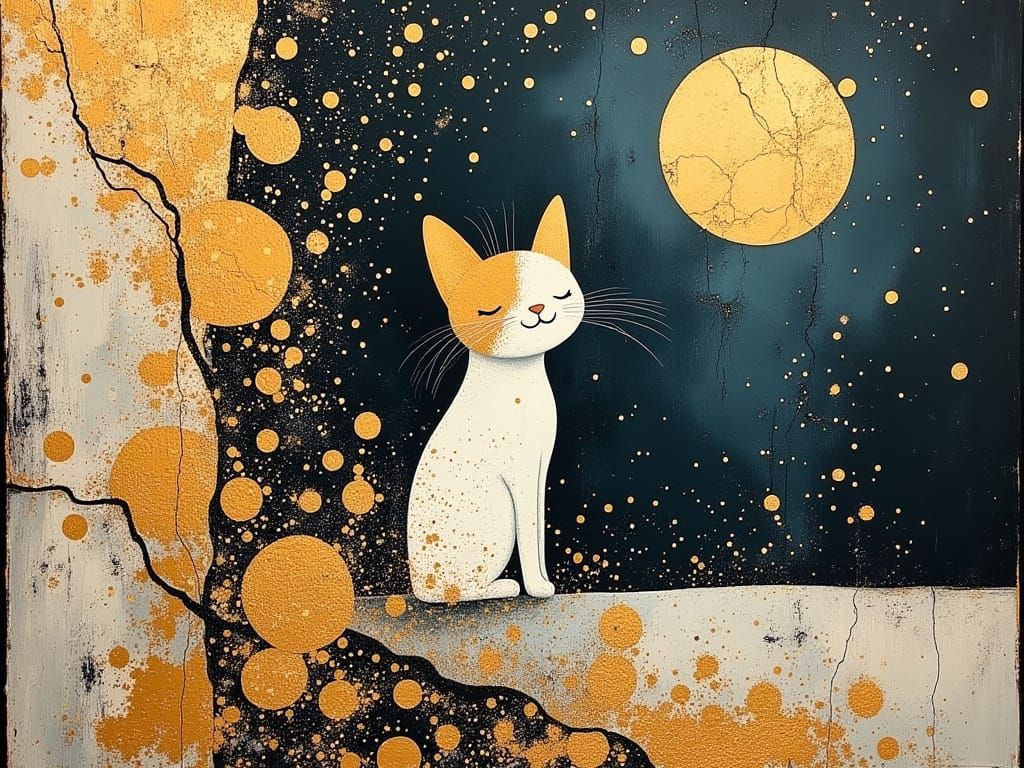 Surreal Landscape of an Illusory Oasis