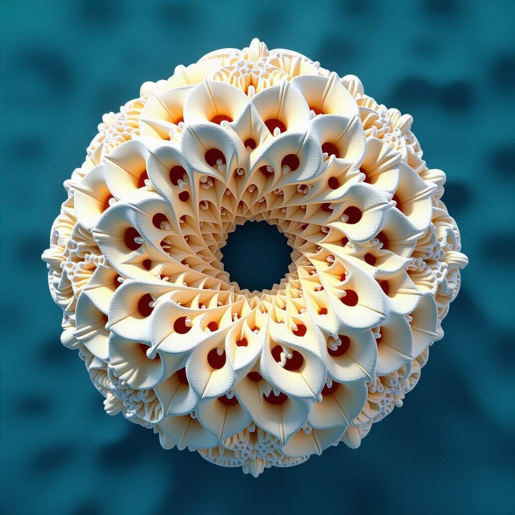 3D Rendering of Quintic Calabi-Yau Hypersurface