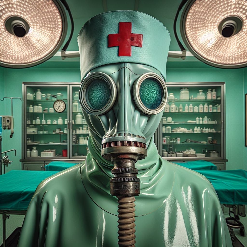eerie rubber nurse