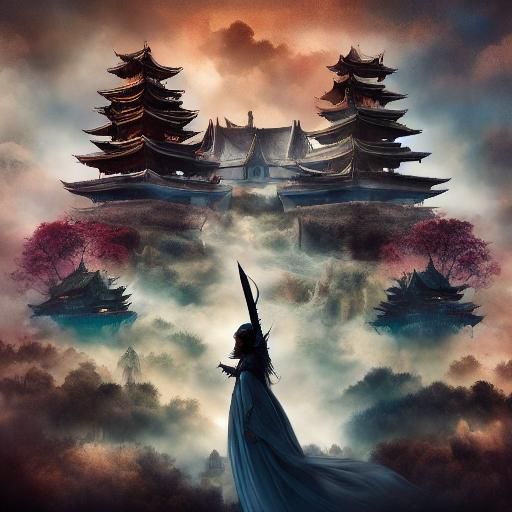 Nordic Warrior at the Tree of Life