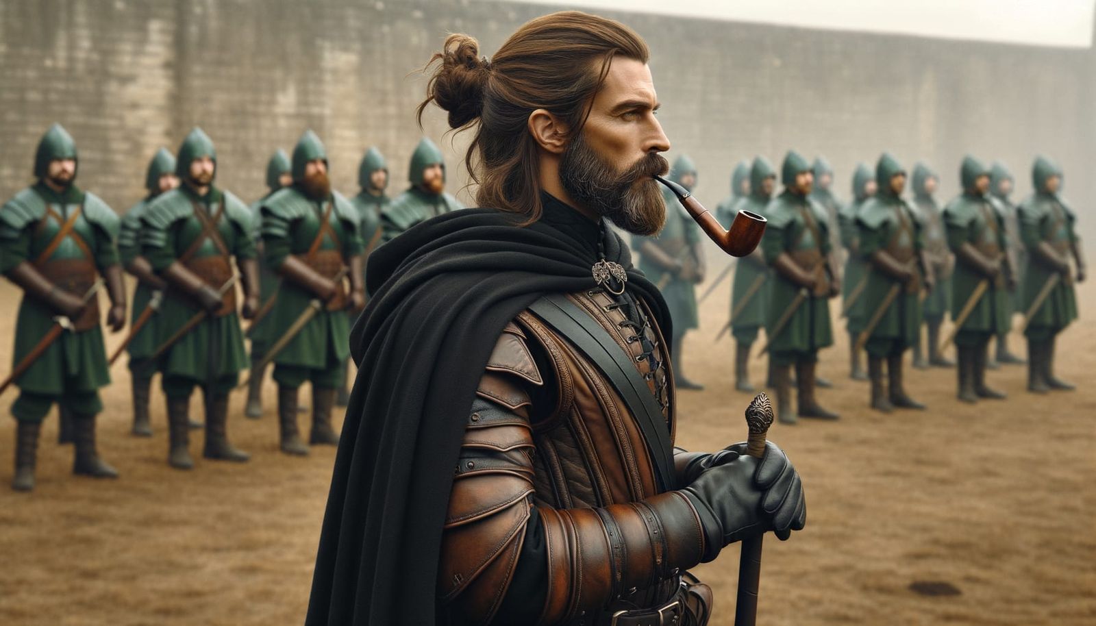 Ranger Training Foot Soldiers in Armor