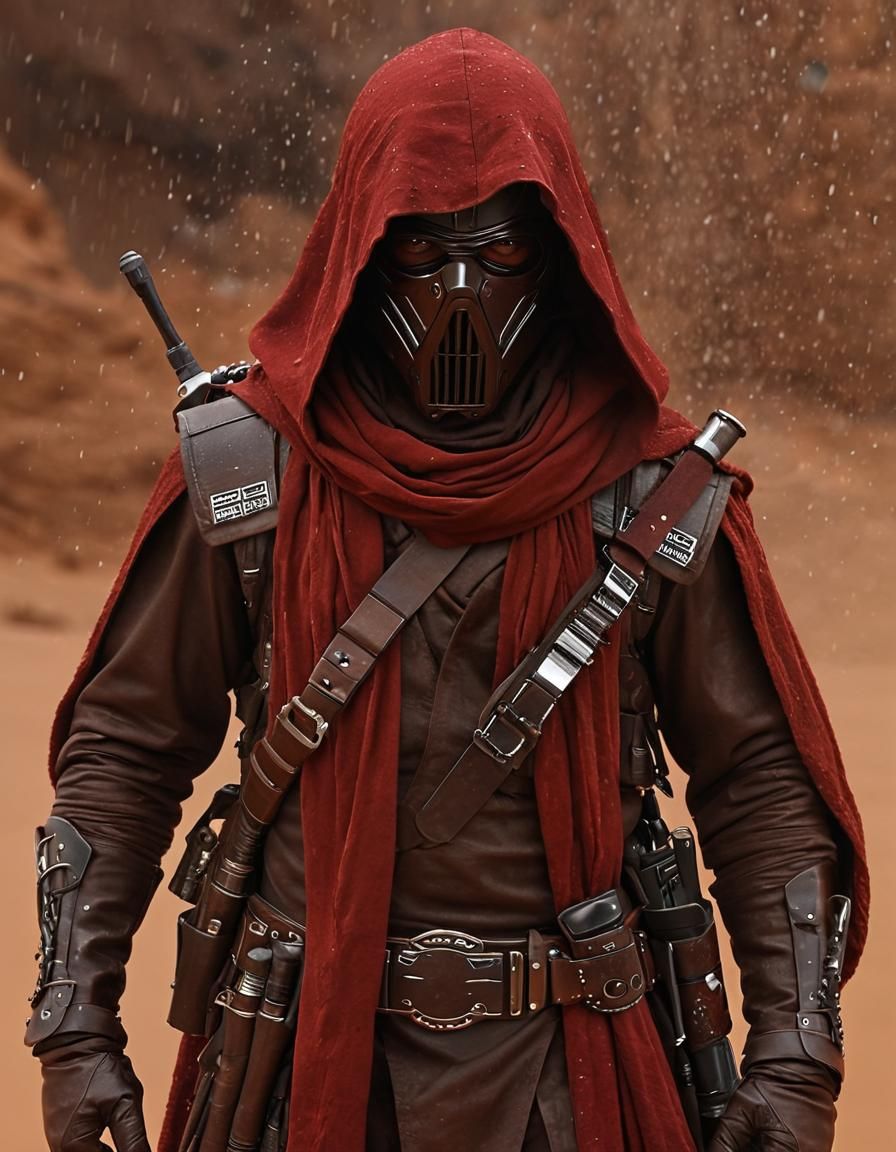Star Wars Jawa Smuggler in Desert Village