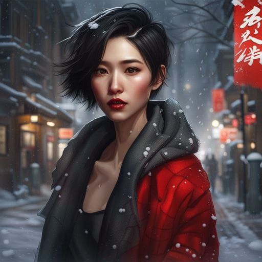 Portrait of a Beautiful Girl