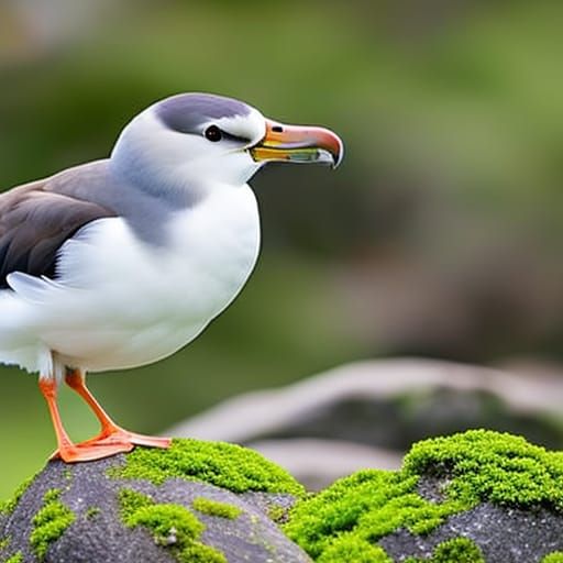 Albatross in Natural Light: Professional Photography