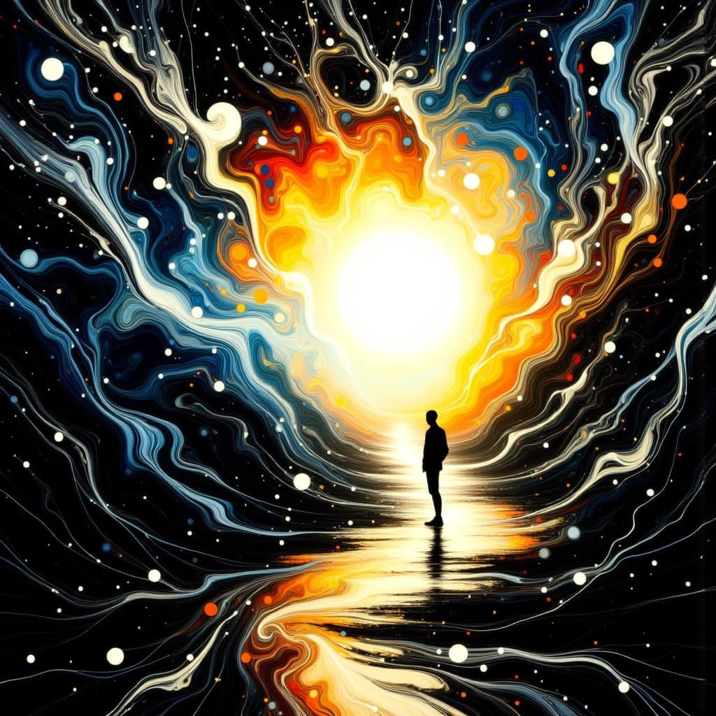 Pulsing forever in the night