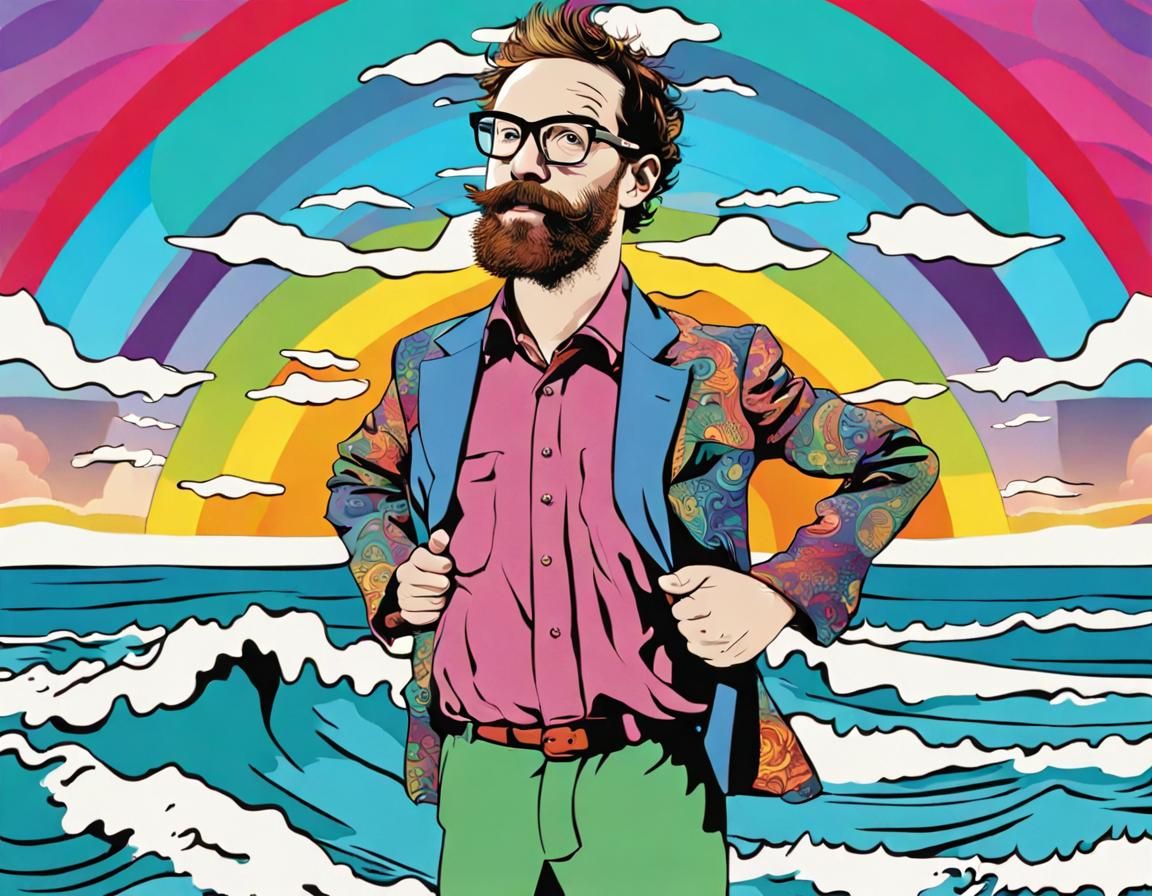 Hipster Comedian Poster: A Life On the Ocean Wave