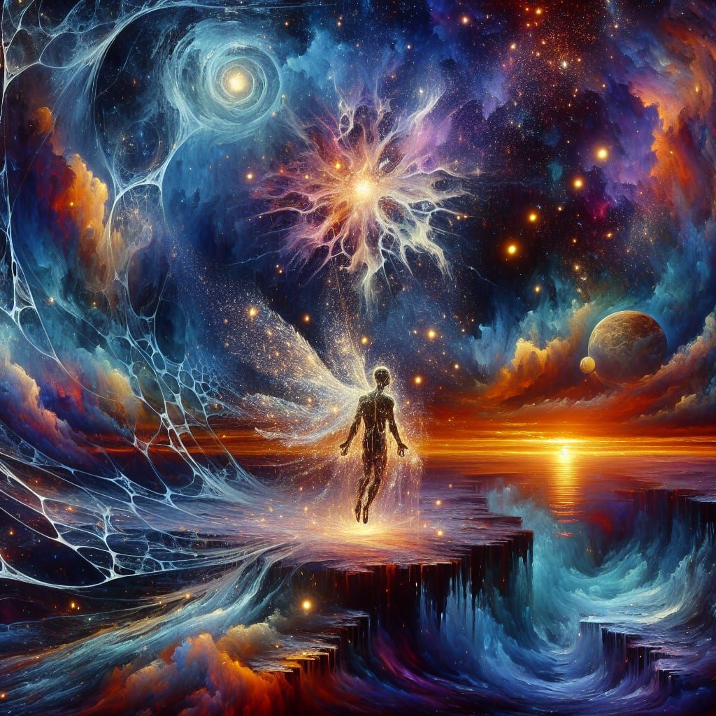 Astral Self Battle in Dimensional Plane of Grief