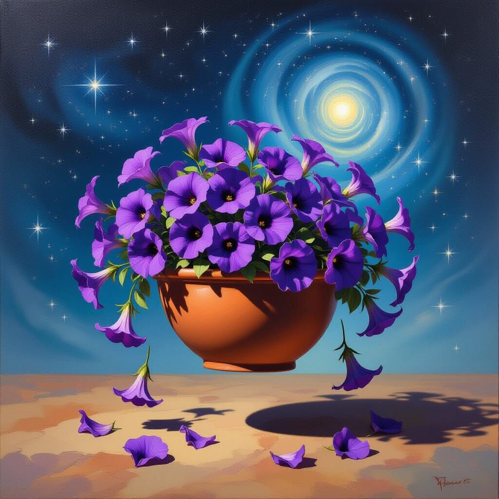 The only thing that went through the mind of the bowl of pet...