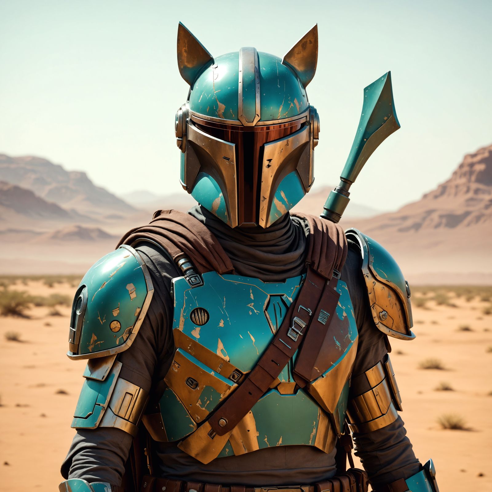 Création d’image

A realistic sci-fi illustration featuring a humanoid character in futuristic armor. The character wear...